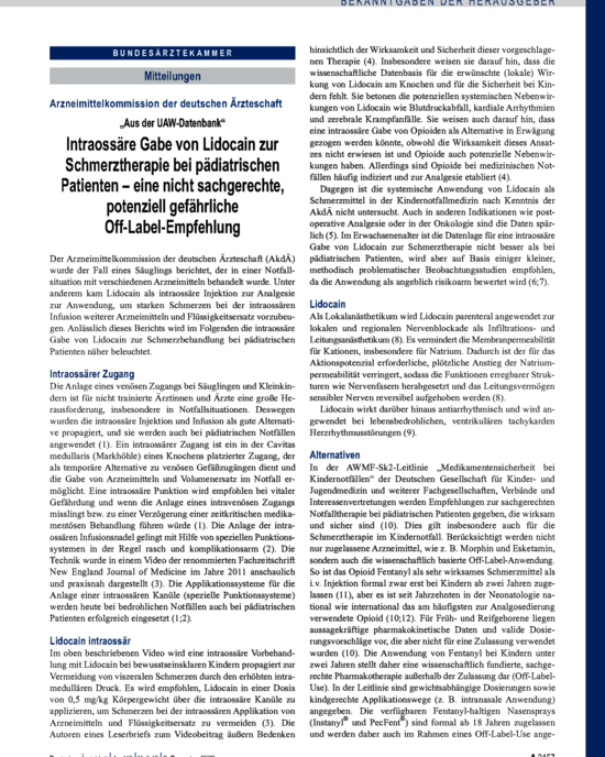 DAEB2022_UAW-Datenbank-Lidocain-Off-Label DAEB2022_UAW-Datenbank-Lidocain-Off-Label